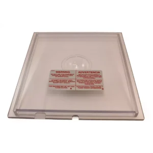 10730021 Extractor Lid - Polycarbonate, of Lids, Hinges, and Safety Cables category